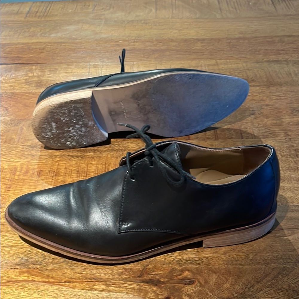 Black Womens Everlane Leather Dress Shoes